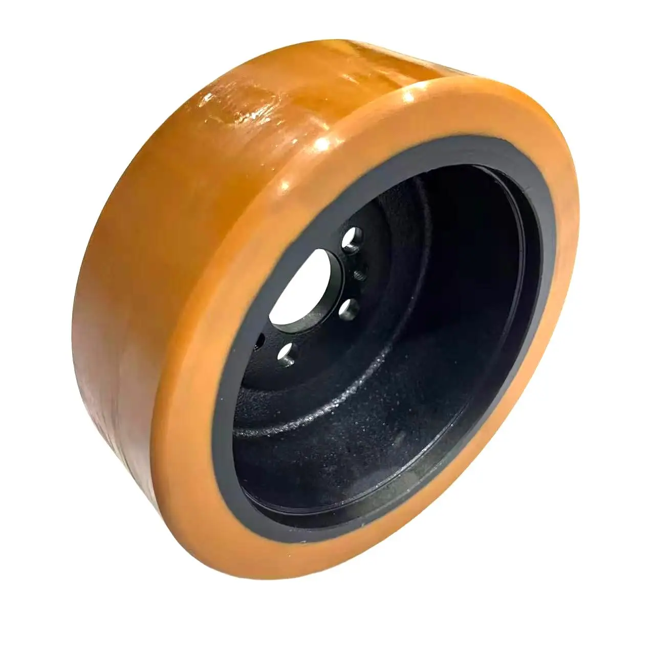 Linde 0009903819 OEM Drive Wheel Assy. Forklift Accessories PU 230x75/82-45 for Forklift T16 T18 T20 New 3-Month Warranty
