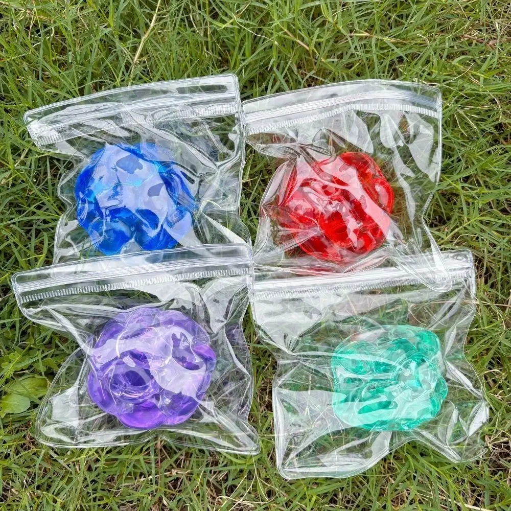 Simulation Transparent Crunchy Squeeze Elastic Creative Slow Rebound Pearls Colorful Super Soft Pearls Squeeze