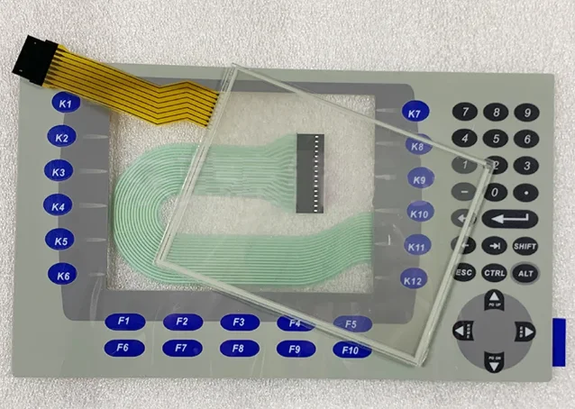 

New Replacement Compatible Touch panel Touch Membrane Keypad For PanelView Plus 700 2711P-K7C4A1 2711P-K7C4A2