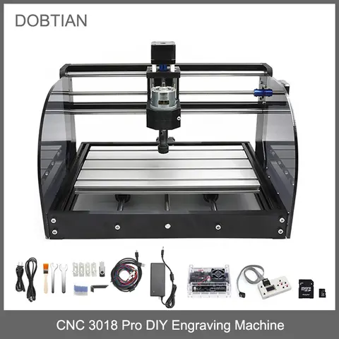 CNC 3018 프로 맥스 DIY 타각기 레이저 조각기, 3 축 GRBL 밀링 레이저 우드 라우터 PCB PVC 미니 CNC3018 크레이브 조각기