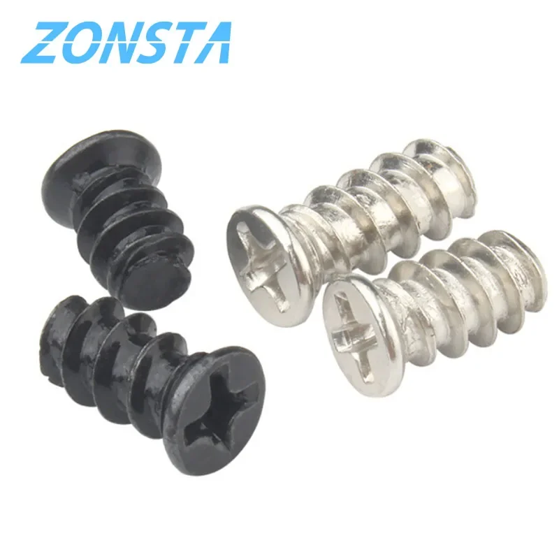 50pcs/lot M5x8mm M5x10mm M5x12mm KB Phillips Computer PC Case Cooling Fan Mount Screw Heat Dissipation Screws Fixer