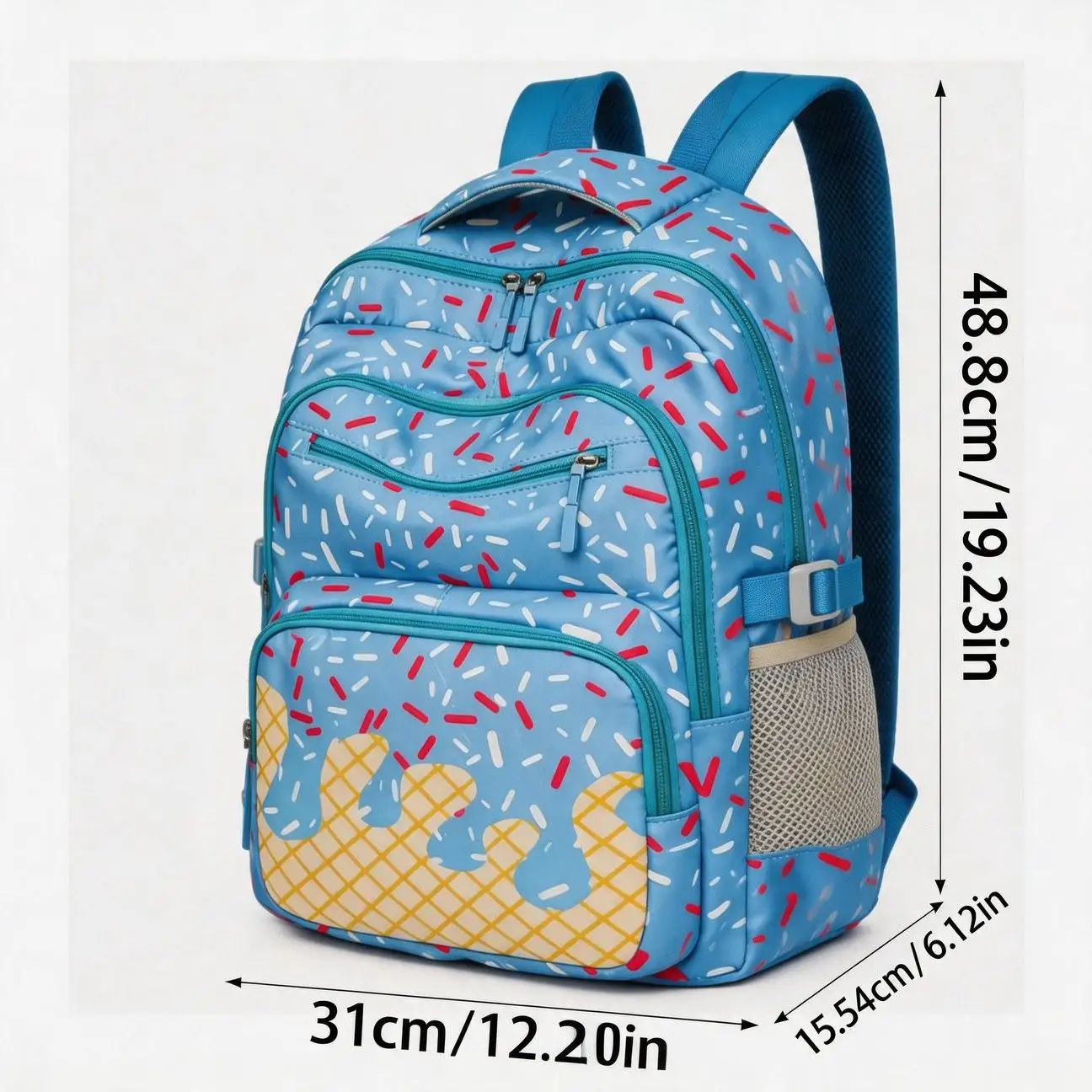 Pro Pcs Set Casual Cute Backpack Crossbody Bag Storage Bag 3-Piece Set Sturdy Base