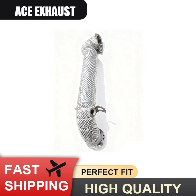 

ACE High Quality Sport Cat Downpipe for BMW Mini Cooper S R56 1.6T Performance Downpipe With Heat Shield Tuning Exhaust Systems