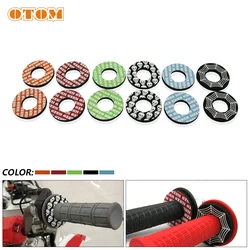 OTOM Motorcycle Handle Grips Donut For KTM HONDA KAWASAKI YAMAHA CRF YZ RM KLX Any Dirt Pit Bike Motocross Enduro Handlebar Grip