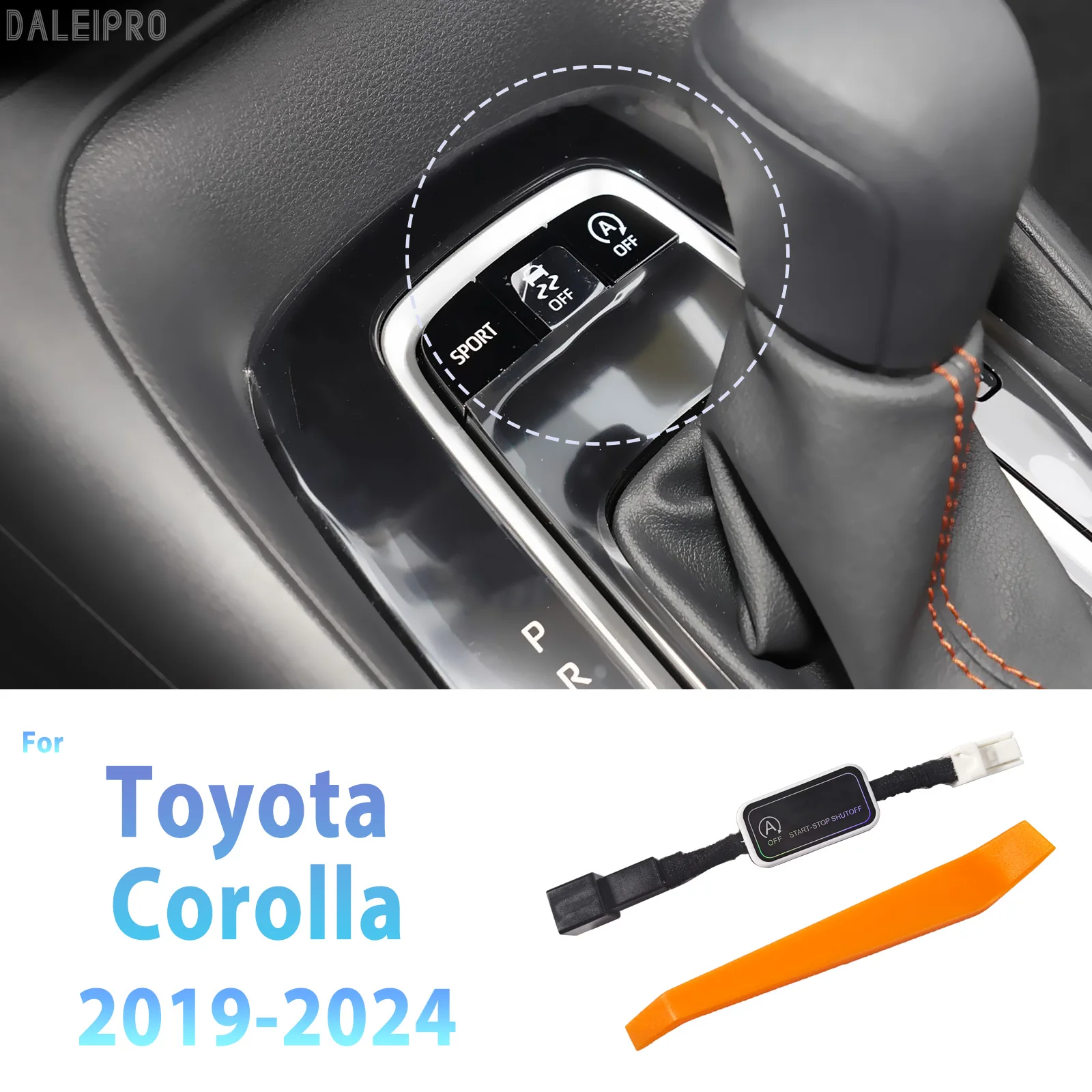 

For Toyota Corolla 2019 2020 2021-2023 2024 Automatic Stop Start Engine System Memory Module Cancel Car Auto Start Stop Switch