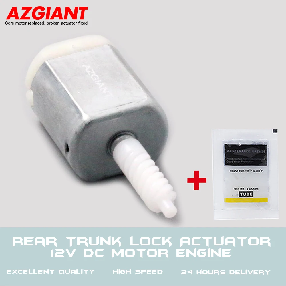 AZGIANT  Rear Trunk Lock Actuator Unit Central Locking System 12V DC Motor Engine For Subaru Legacy BRZ 2013-2020