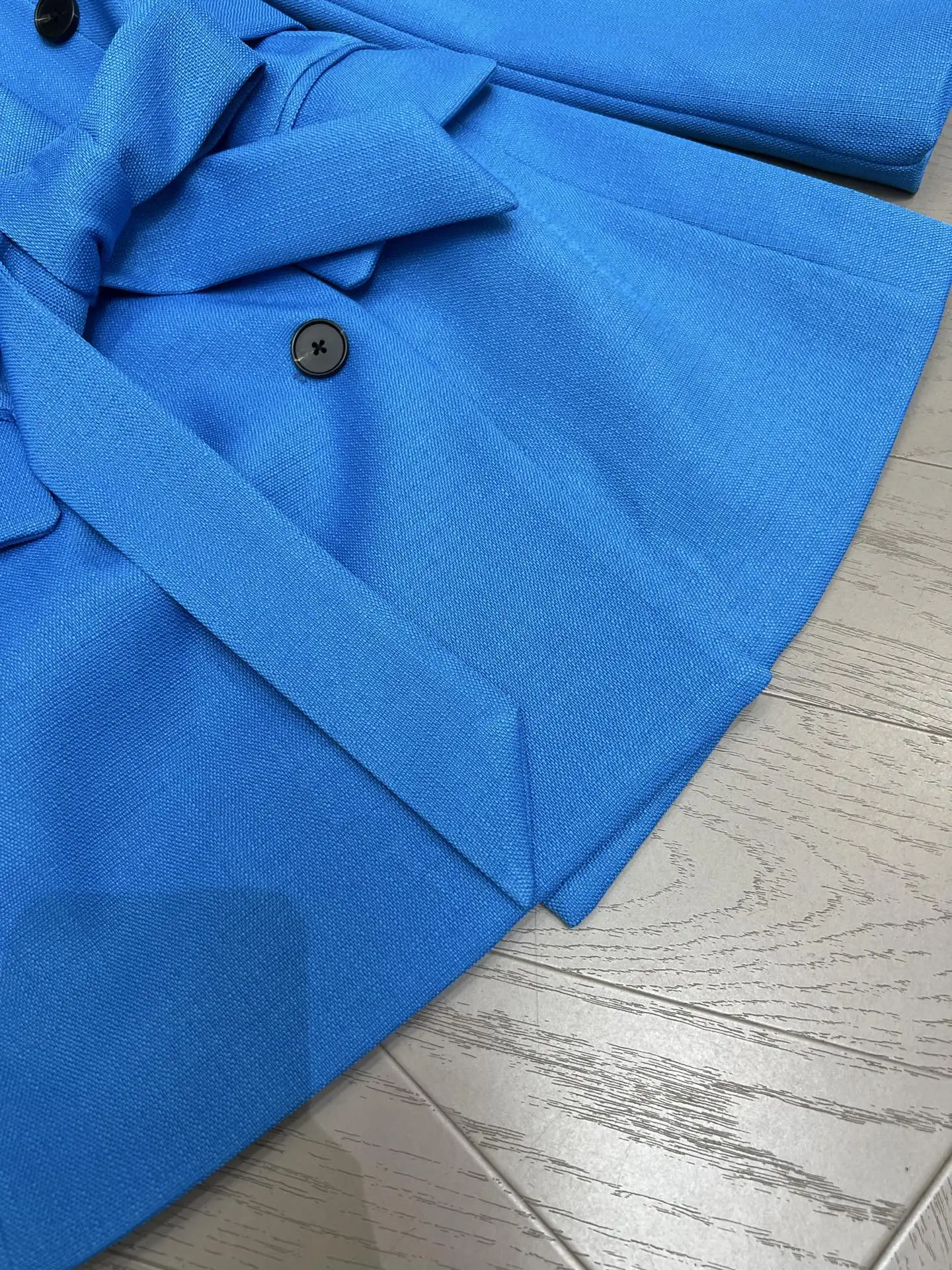 ZJYT Abito da donna Blazer Cappotto 2025 Autunno Elegante doppio petto con lacci Colletto a scialle Giacca da ufficio Top da donna Capispalla casual