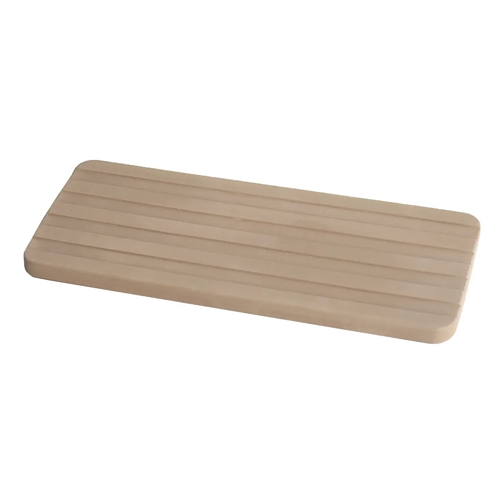 

Diatomaceous Earth Tray Brown Soap Storage Bathroom Absorbent Toiletries Diatomite Stone Shelf Water Placement Home Use