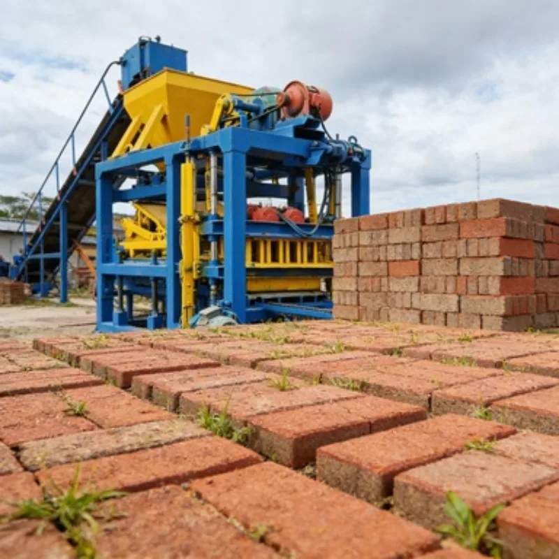 High Efficiency Automatic Hollow Block Brick Making Machine Hot Sale in Nepal