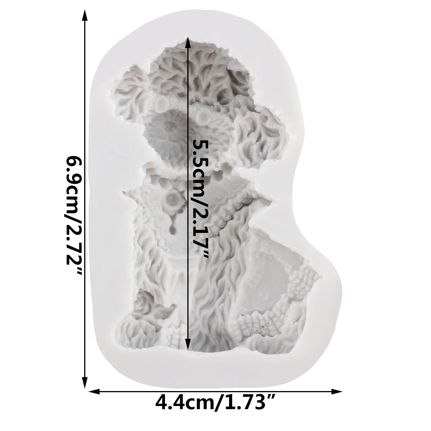 Teddy Puppy Silicone Molds Dog Fondant Cake Decorating Tools Cupcake Topper Chocolate Craft Gum Paste Polymer Clay