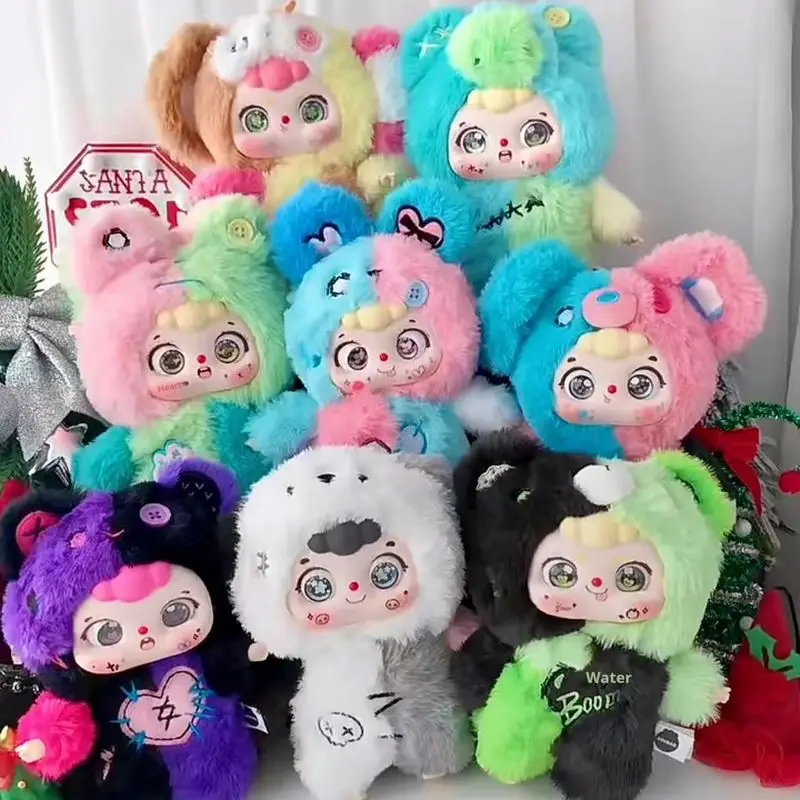 

Doubao Velvet Y2k Millennium Party Виниловая поп-игрушка слепая коробка 4-го поколения милый кулон кукла серии загадочный подарок для детей на Рождество