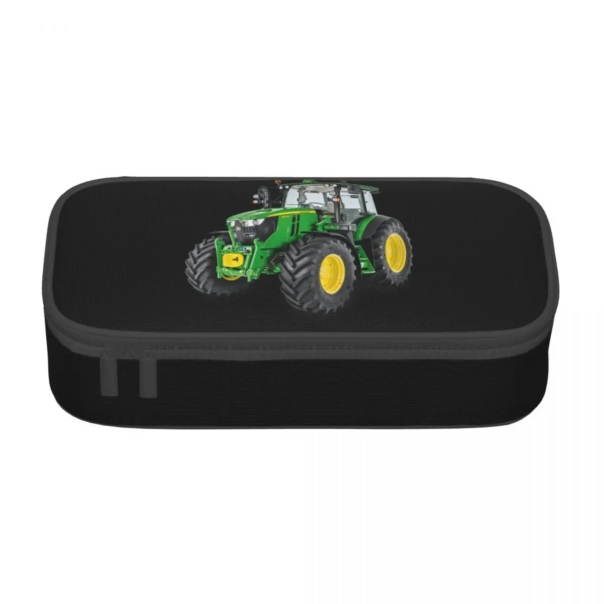 Custom Korean Tractors Pencil Case for Boys Gilrs Large Storage Pen Box Bag Stationery