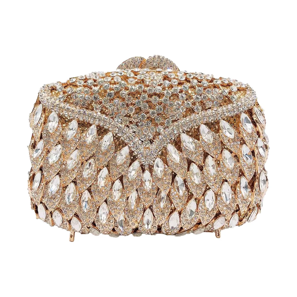 

Diamond-encrusted dinner bag banquet diamond clutch women's bag