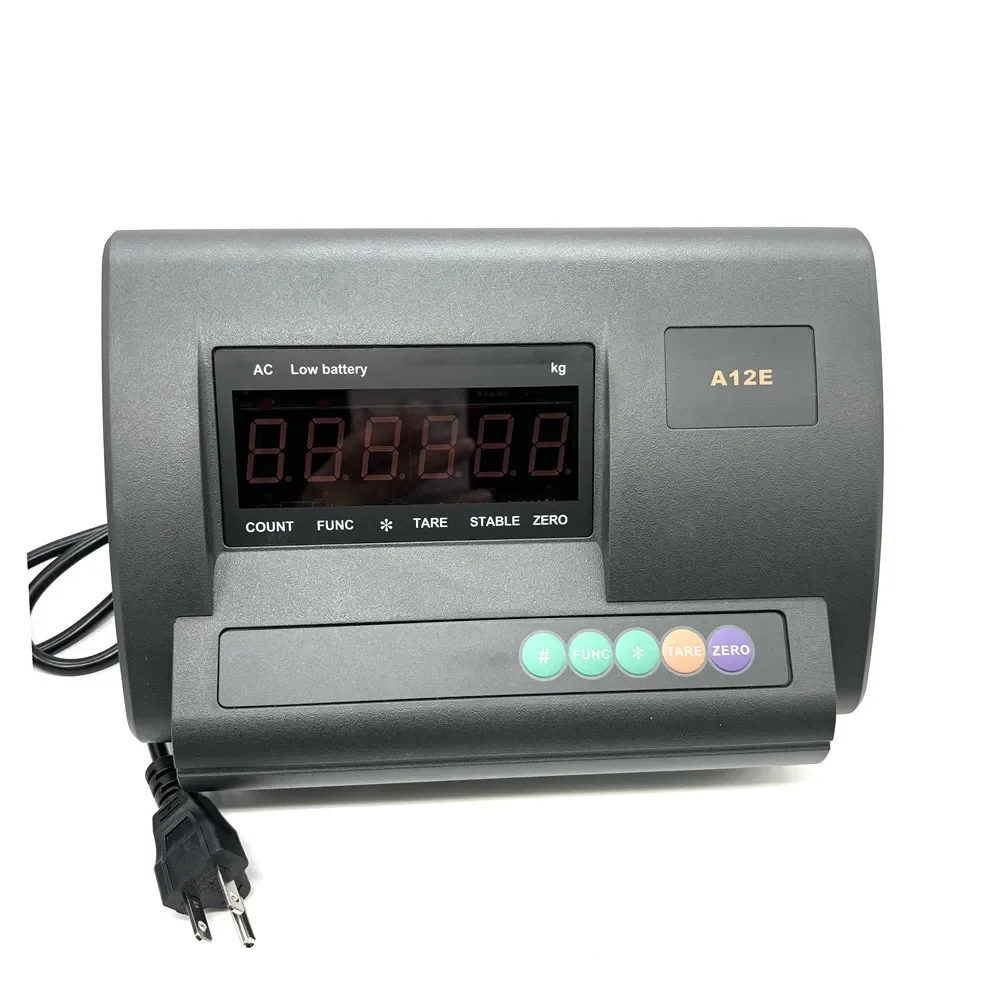 110V A12E Electronic weighing platform scale display instrument livestock industry 1-3 tons 5 tons measuring