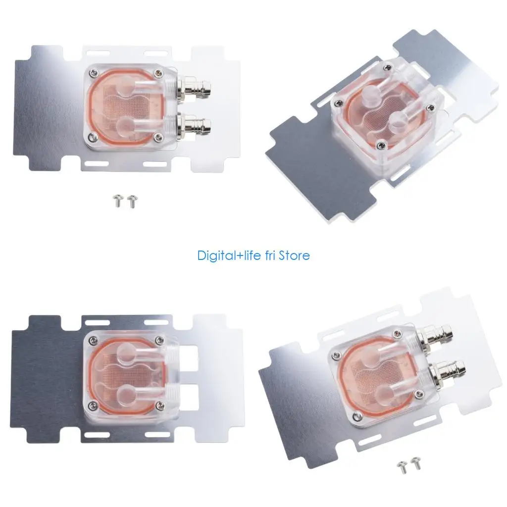 E06D Industrial Metal Water Coolers Block For Highly power Computing GPU Module