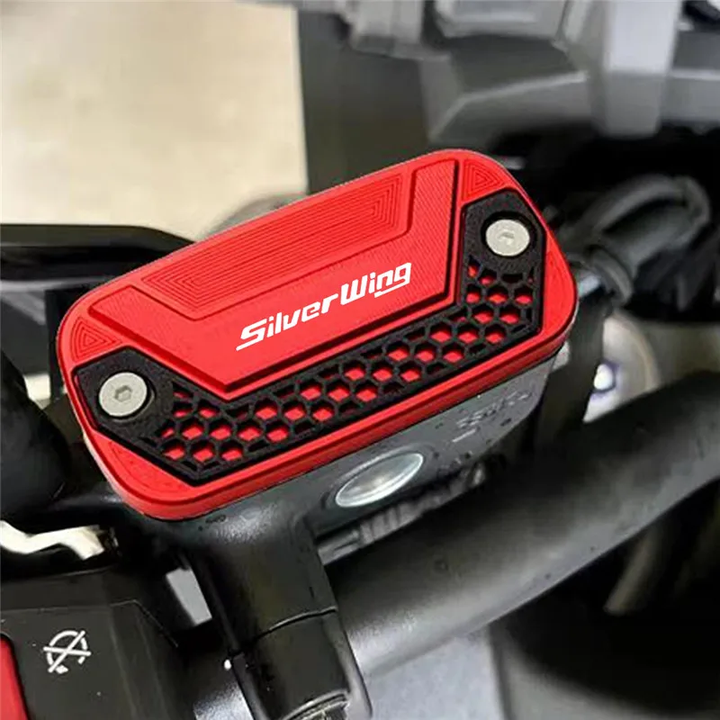 Silverwing Accessories Motorcycle Front Brake Fluid Reservoir Cover Cap For HONDA FCS600 Silverwing FCS 600 Silver Wing  2011
