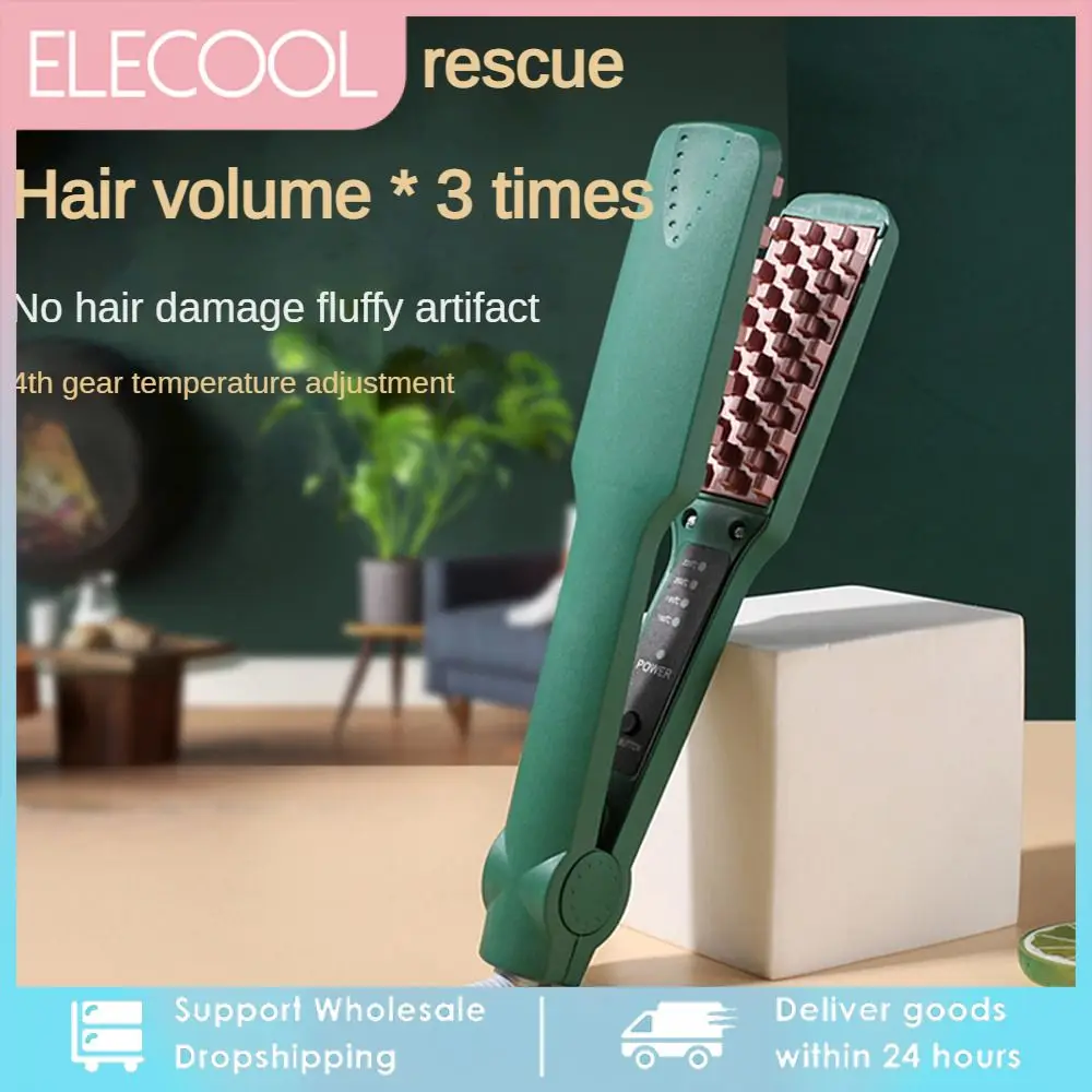 Fluffy Hair Curler Corrugated Curling Iron Ceramic Hair Crimper Volumizer Corn Perm Splint Hair Waver Curling Tongs Styling Tool