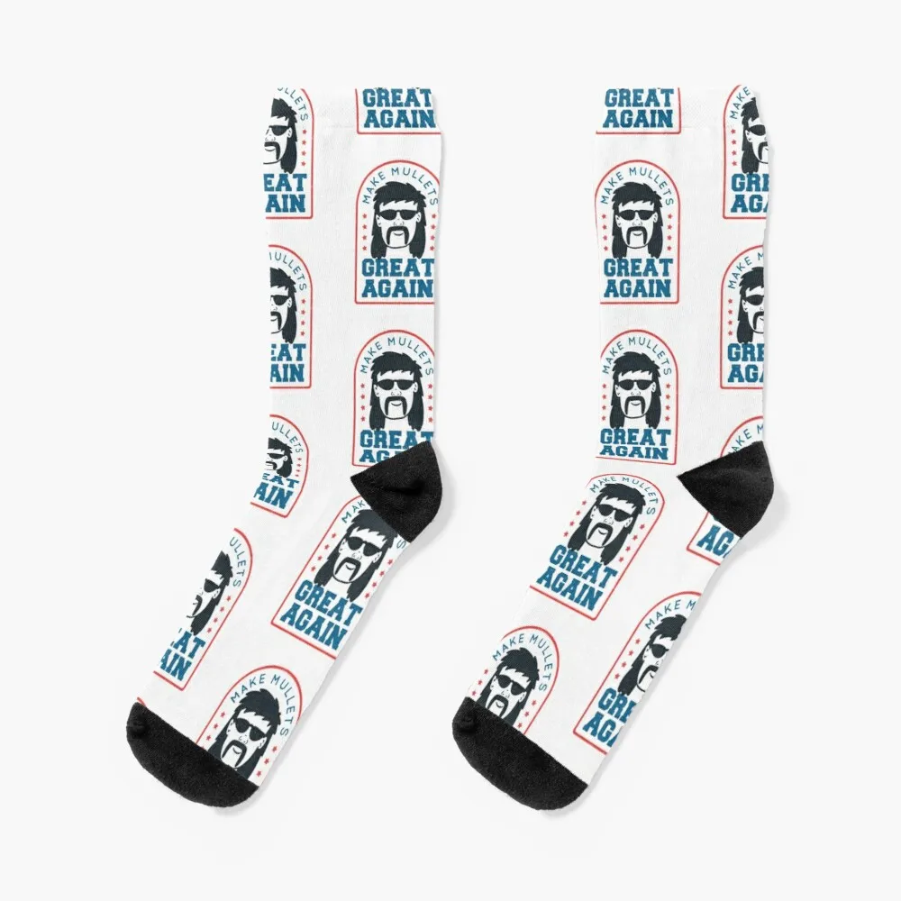 Make Mullets Great Again Socks Warm Socks Men Women'S Compression Sock