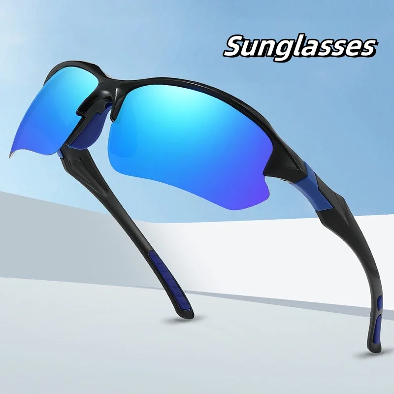 Outdoor Sports Cycling Windproof Sunglasses Polarized Anti UV Eyewear Male Skiing Goggles Motorcycle Eye Protection Sunglasses