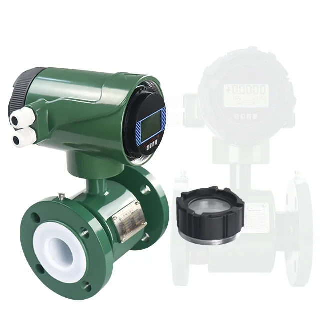 krohne flowmeter Intelligent electromagnetic flowmeter Sewage pipe type split insertion electromagnetic flowmeter DN50/100/150