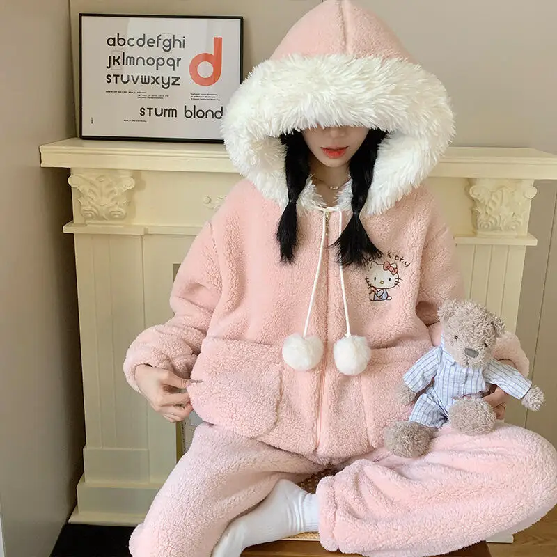 

Autumn Kawaii Sweet Long Sleeve Loose Hoodies Women Japanese Cute Zipper Embroidery Sweatshirts Casual Chic Solid Lovely Coat