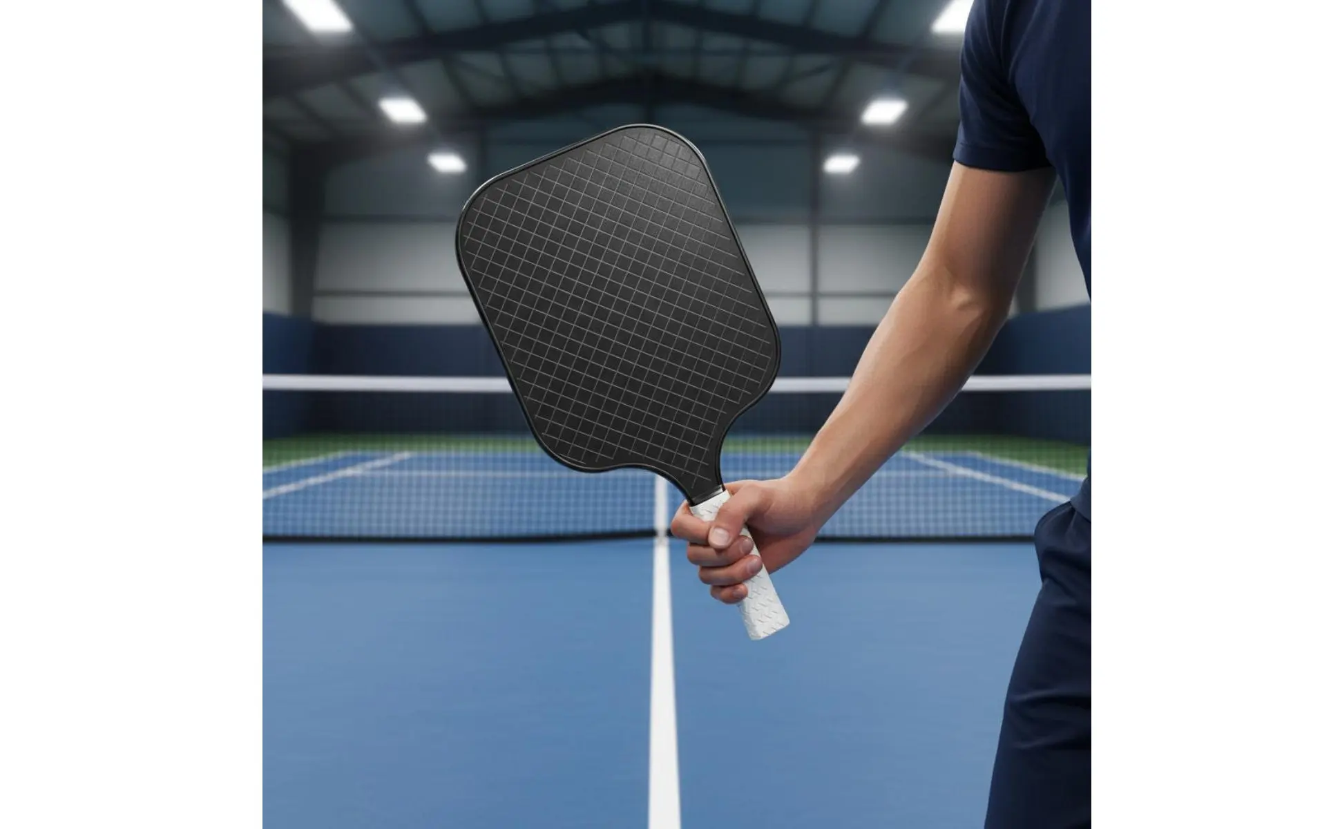 Pickleball Paddle Long-Lasting Pickleball Racket Lightweight Paddle Racket Large Sweet Area Sports Equipment Aerodynamic Design