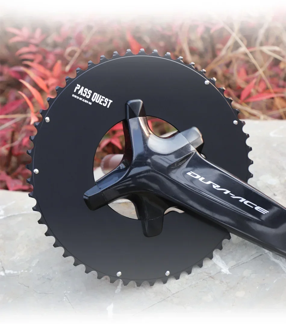 

PASS QUEST Shimano 105 r7000 dura ace R9100 ultegra r8000 110 BCD 48-35T 50-34T 52-36T звездочка шоссейный велосипед 4 болта двойной