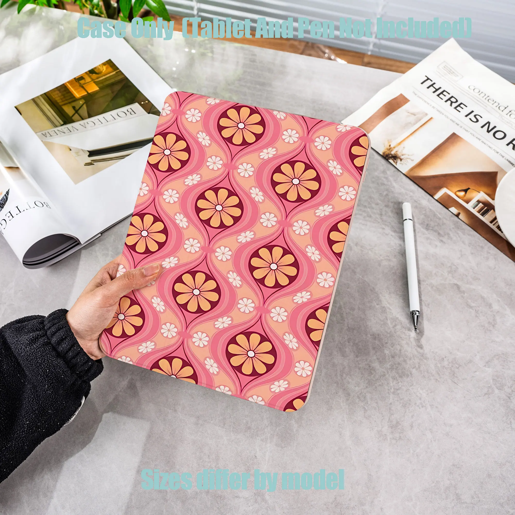 Shockproof TPU Tablet Protective Case with Pencil Holder Auto Sleep Wake for Apple /Samsung/Xiaomi/Redmi/Huawei/Honor