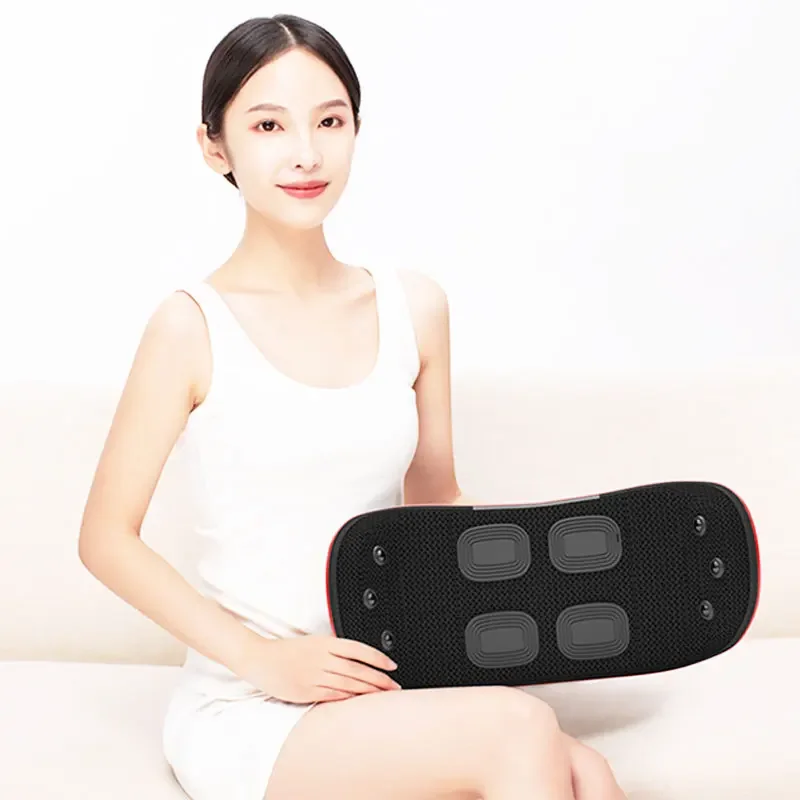 Electric Waist Traction Machine Back Massager Waist Vibration Massage Lumbar Spine Support Lower Back Waist Pain Relieve fatigue