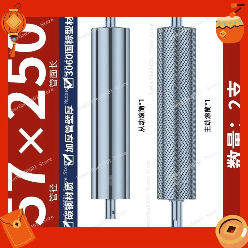 

Conveyor Roller Idler Power Roller With Bearing Tube Driven Wheel For Assembly Line Parts