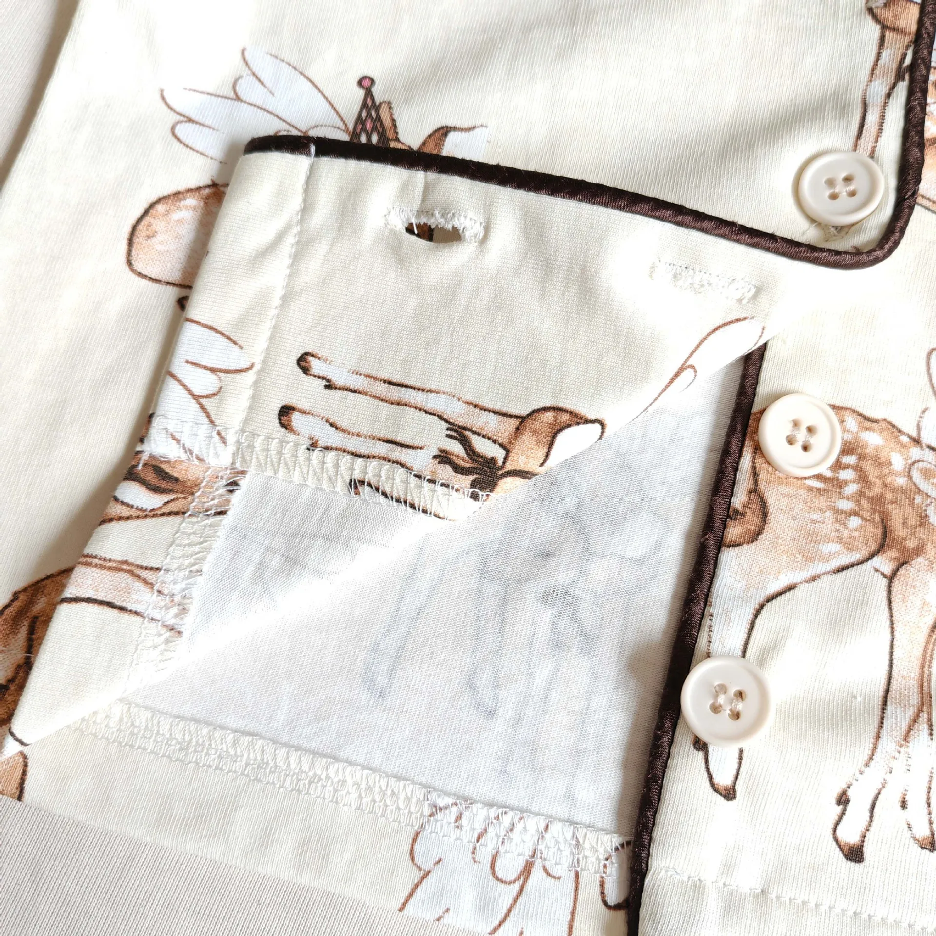 1-6T Kleinkind Kind Baby Junge Mädchen Kleidung Set 100% Baumwolle Herbst Winter Pyjamas Set Tiere Drucken top Hose Anzug PJ Homewear Outfit – Detail 24