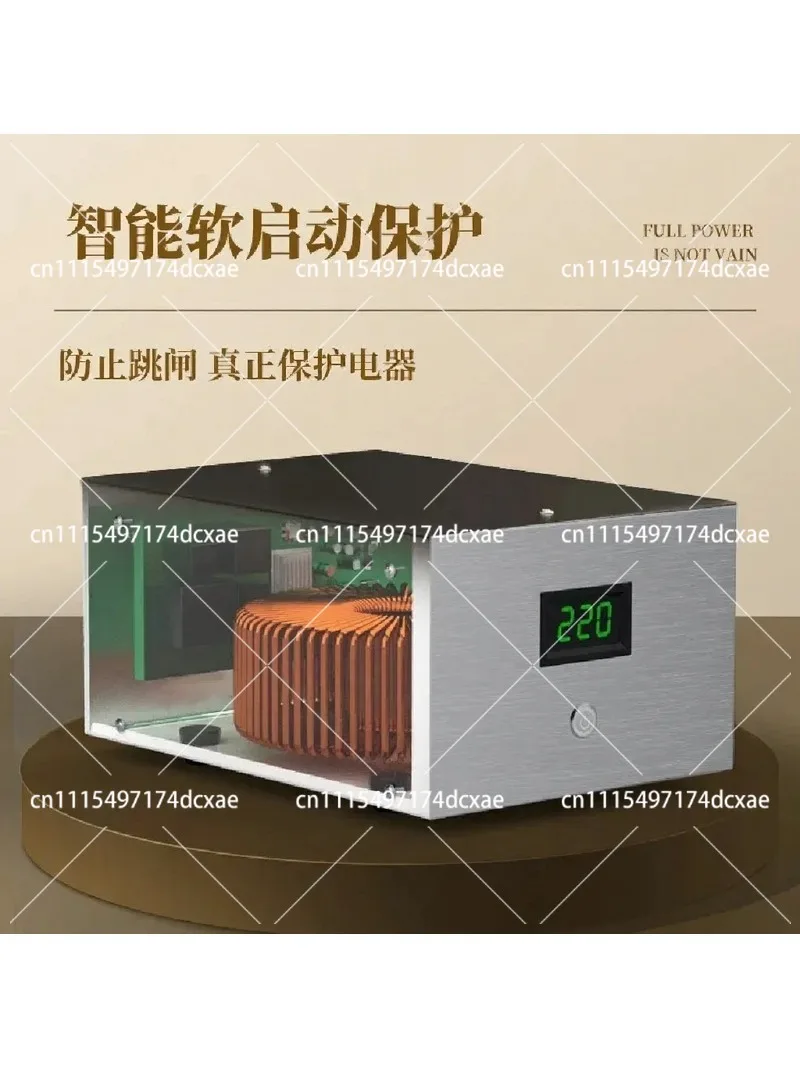 500W Isolation Transformer 220V to 220V 110V 100V 1:1 Safety Anti-Shock Power Supply for Audio Equipment