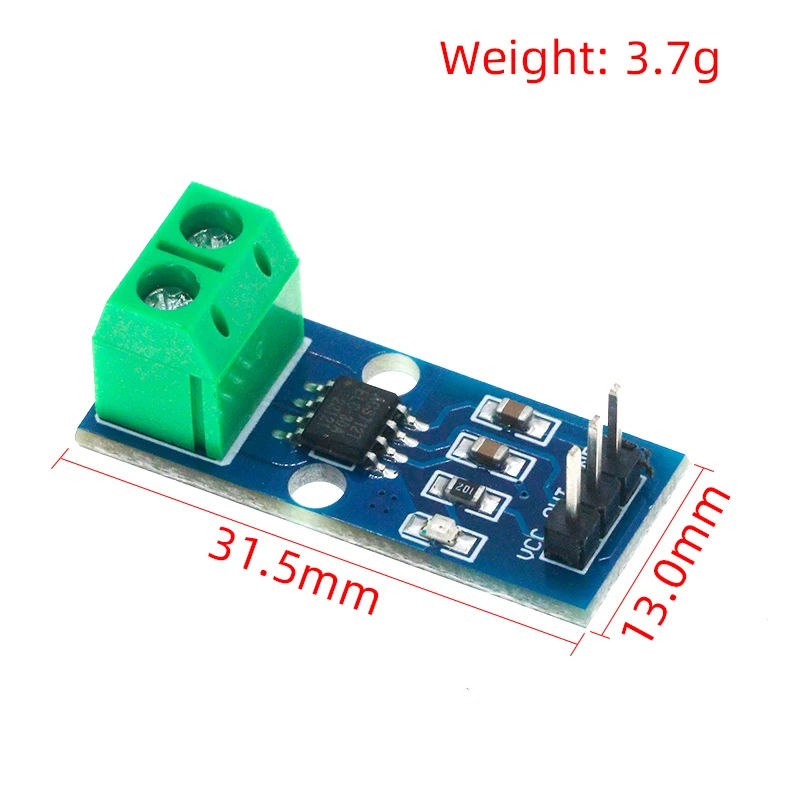 Acs712 5a 20a 30a módulo de sensor corrente do corredor módulo acs712 para arduino 5a 20a 30a