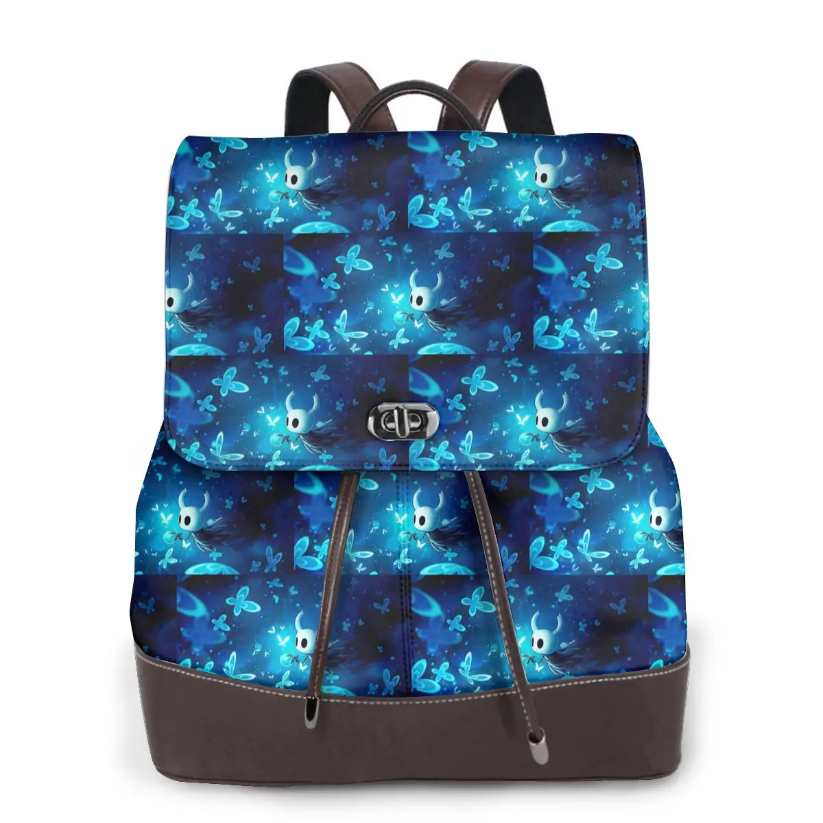 Ghost Hollow Knight Game Bookbag School Student Bags Hiking Travel Daypack for Women Fashion Derma Backpack