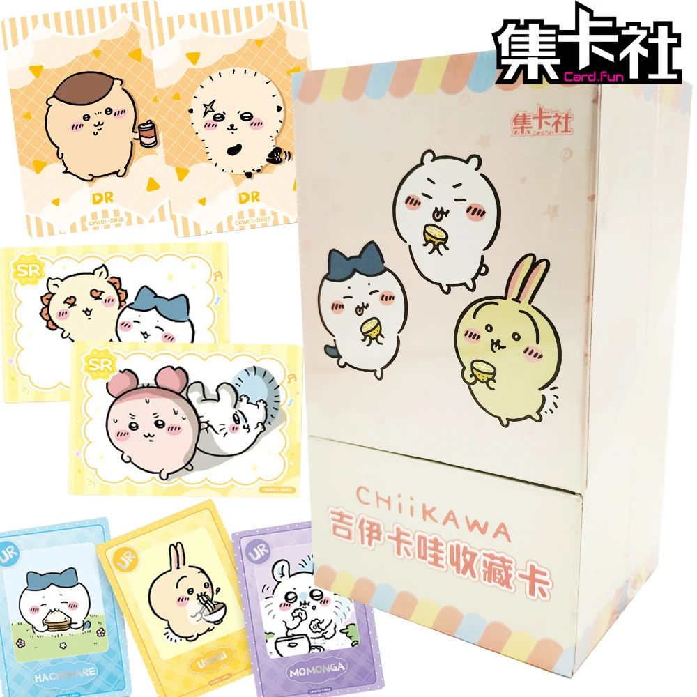 

Card.fun Genuine Chiikawa Collection Cards Lively Vitality Cartoon Characters Fun Lovely Animation Cards Fans' Favorite IP Gifts