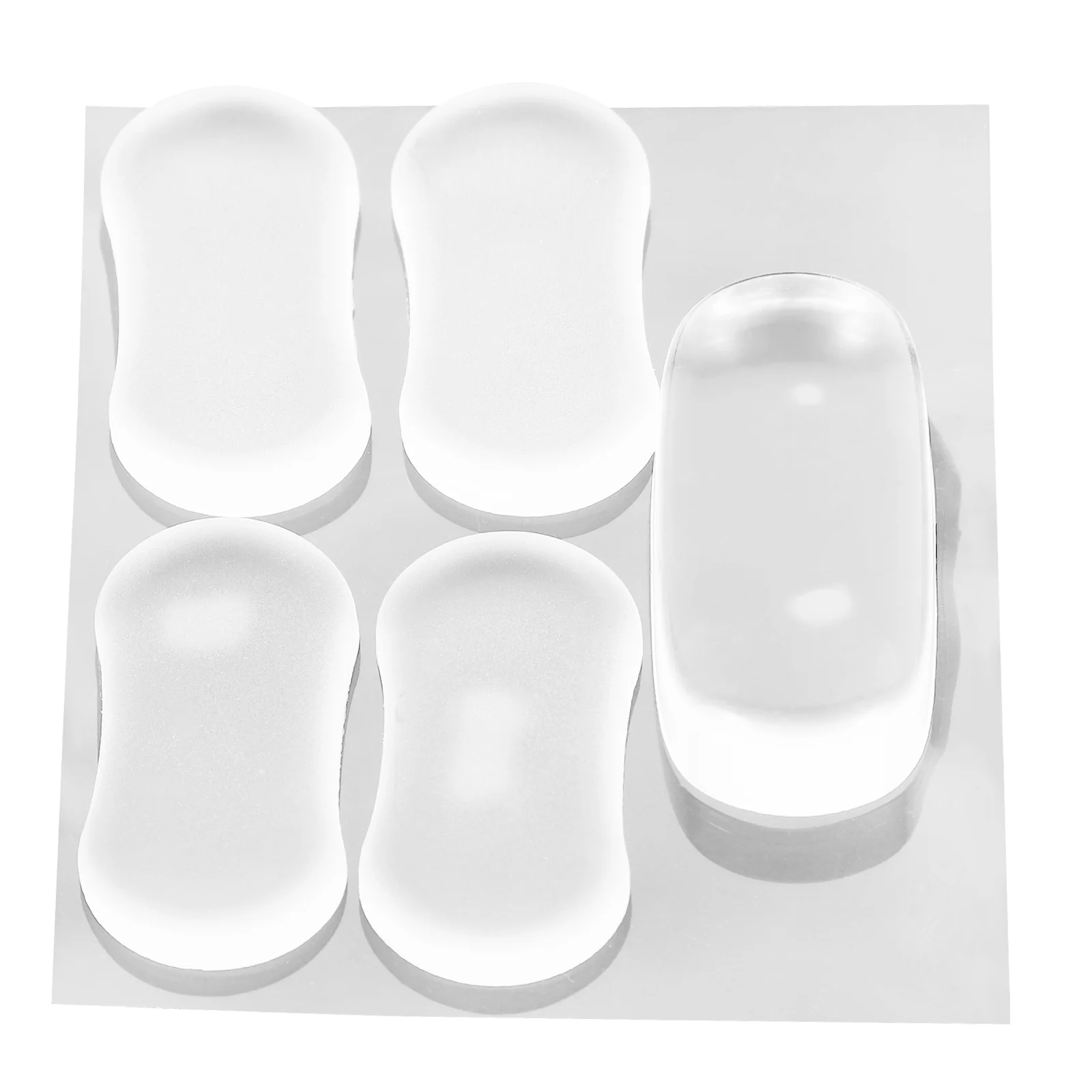 

5 Pcs Bidet Toilet Seat Gasket Gaskets Bumpers for Lid Anti-collision Parts Replacement Kit Pads