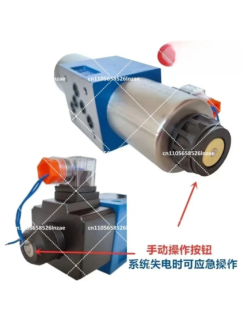 Hydraulic Directional Control Valve 4WE10E31B CG24N9Z5L CW220 G J H P M Solenoid Operated Spool Valve