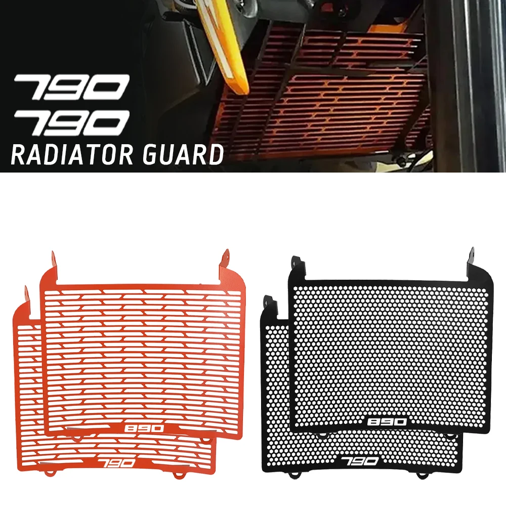 

Radiator Grille Guard Motorcycle FOR DUKE 790 DUKE 890 2018 2019 2020 2021-2025 2024 23 Protection Cover Protetor Radiator Guard