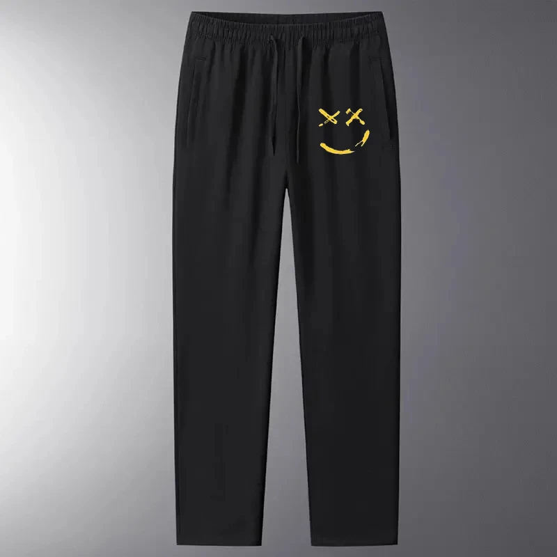 حجم كبير الرجال السود السراويل الطويلة الخريف الشتاء الرياضة سراويل تقليدية 4XL 5XL 6XL 7XL 100-200 كجم فضفاض بنطلون كبير الحجم الرجال الملابس #6