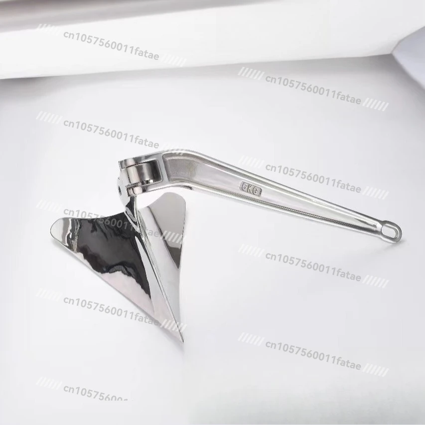 316 Stainless Steel Marine Plow Yacht Anchor, Full Specifications 5KG 6KG for Yacht Mooring