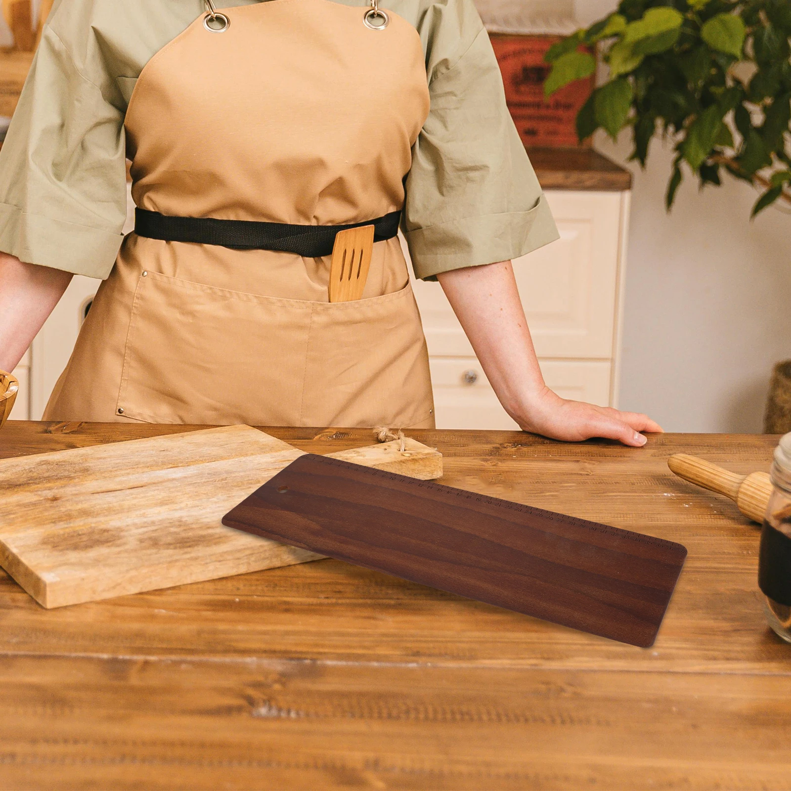 

Baguette Dough Transfer Board Long Wooden Tray For Baking Bread Pastry Cutting Serving Platter Kitchen Tool Party Appetizer