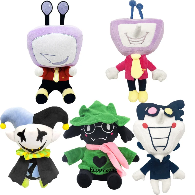 

Anime Tenna Plush Toy Kris Deltarune Deltarune Spamton Ralsei Boss Jevil Stuffed ​​​​​​​Animal Soft Doll Fan Birthday Xmas Gift