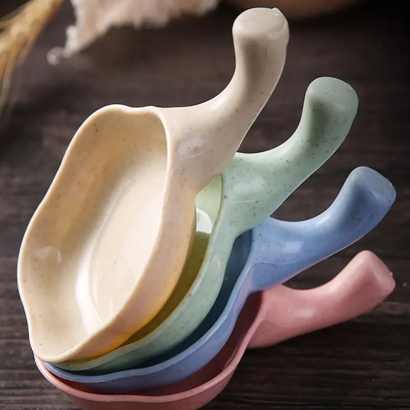 

Portable Cute Wheat Straw Bowl Vinegar Seasoning Solid Soybean Dish Appetizer Plates Soy Sauce BBQ Sushi Plate Kitchen Supplies