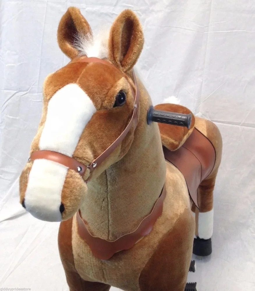 Enjoyment EN71 lovely funny mechanical horse toy pony for kids and adults