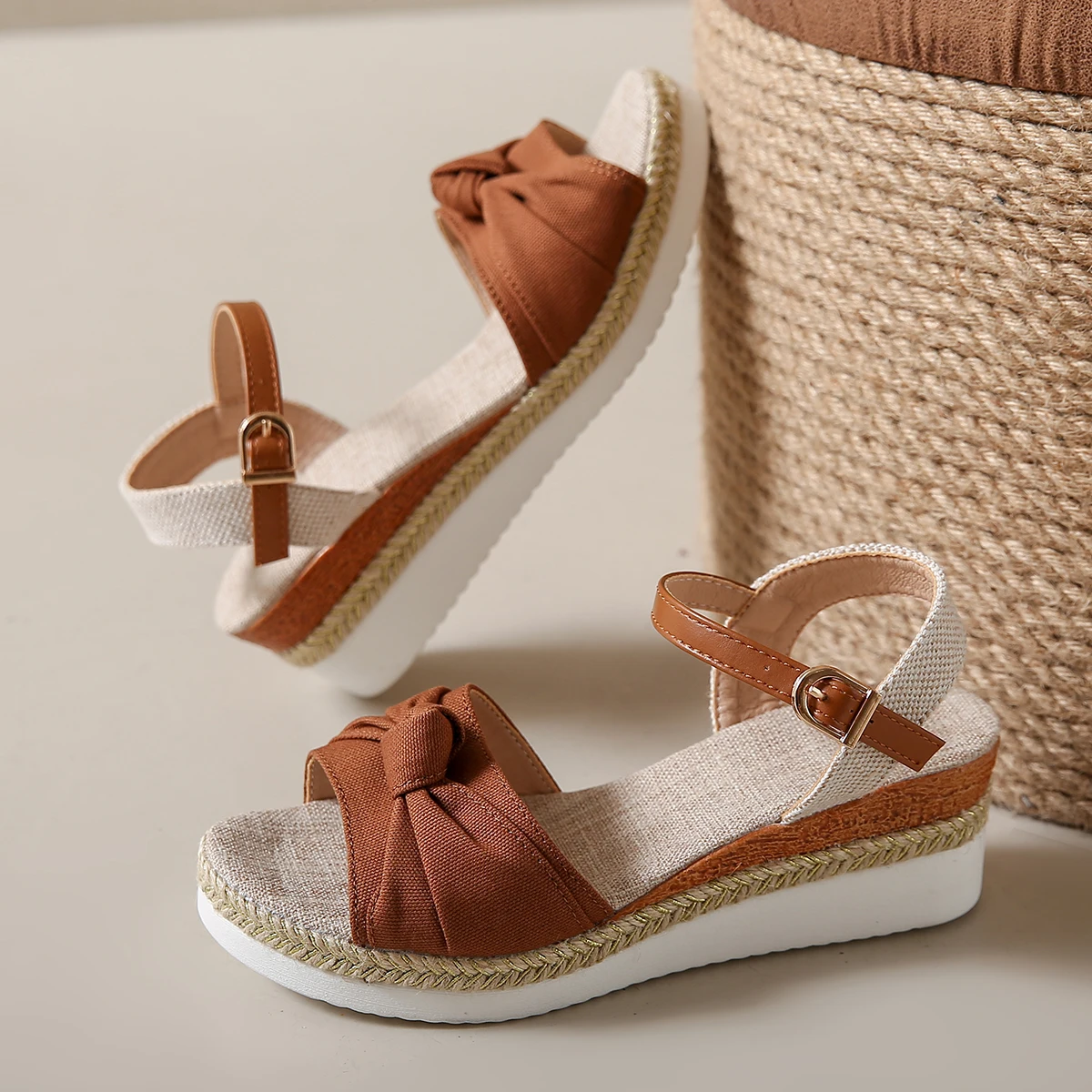 Sommer Frau Sandalen Schuhe Weiche Schuhe Frau Elegante Sandalen Frau Keil Damen Schuhe Party Schuhe Weibliche Frauen Sandale
