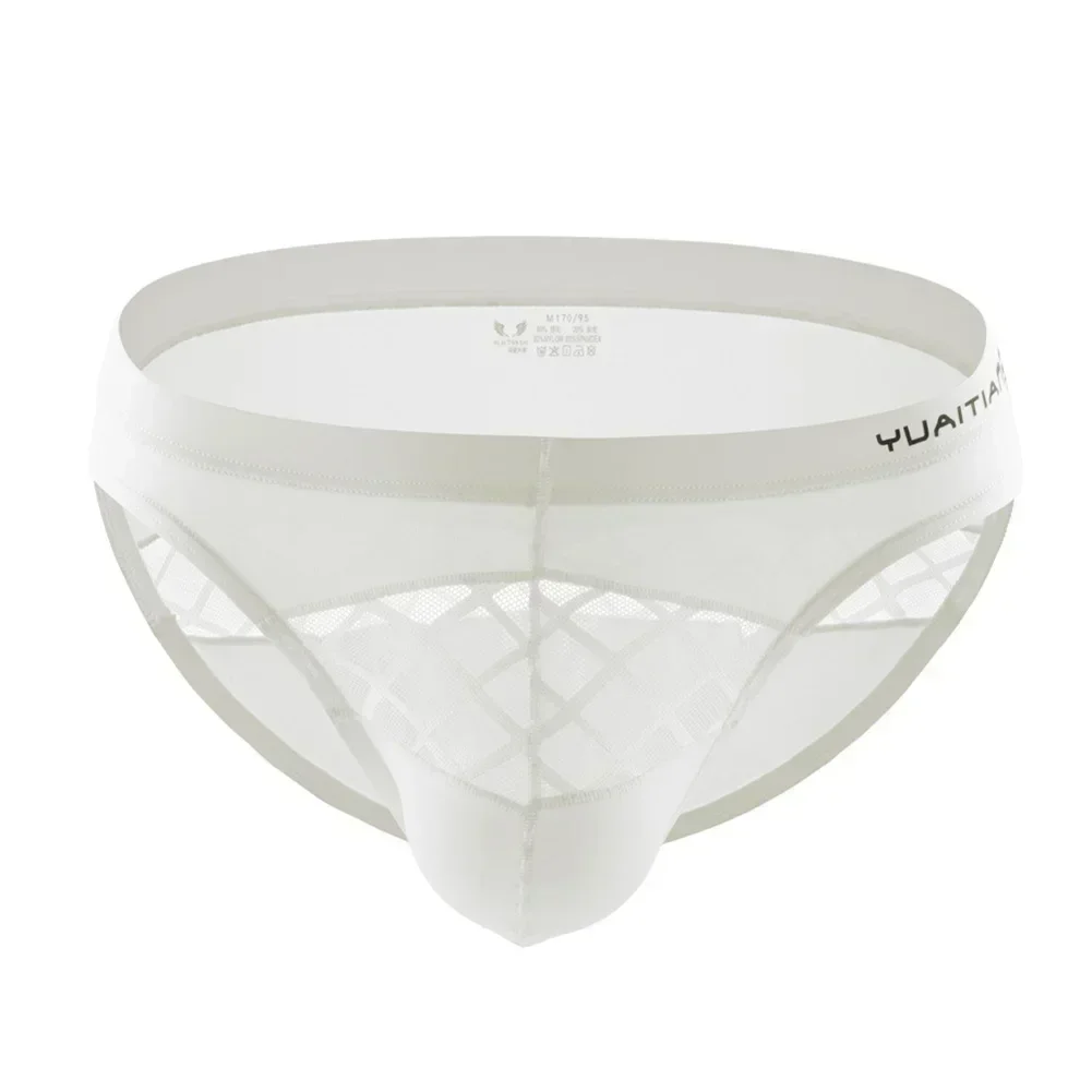 Трусики с вырезами, мужские трусы с выпуклой сумкой, чрезвычайно сексуальное бикини, тонкие дышащие трусы с низкой посадкой, однотонные купальники