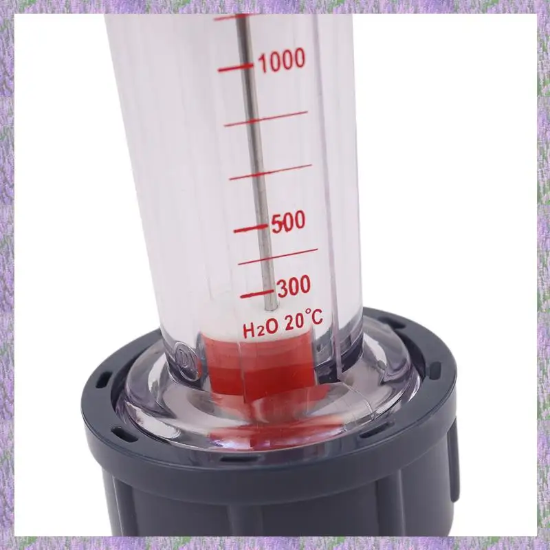 

A63K-5X LZS-25 Flow Meter Plastic Tube Type 300-3000L/H Water Rotameter Liquid Flowmeter Measuring Tools For Chemical Light
