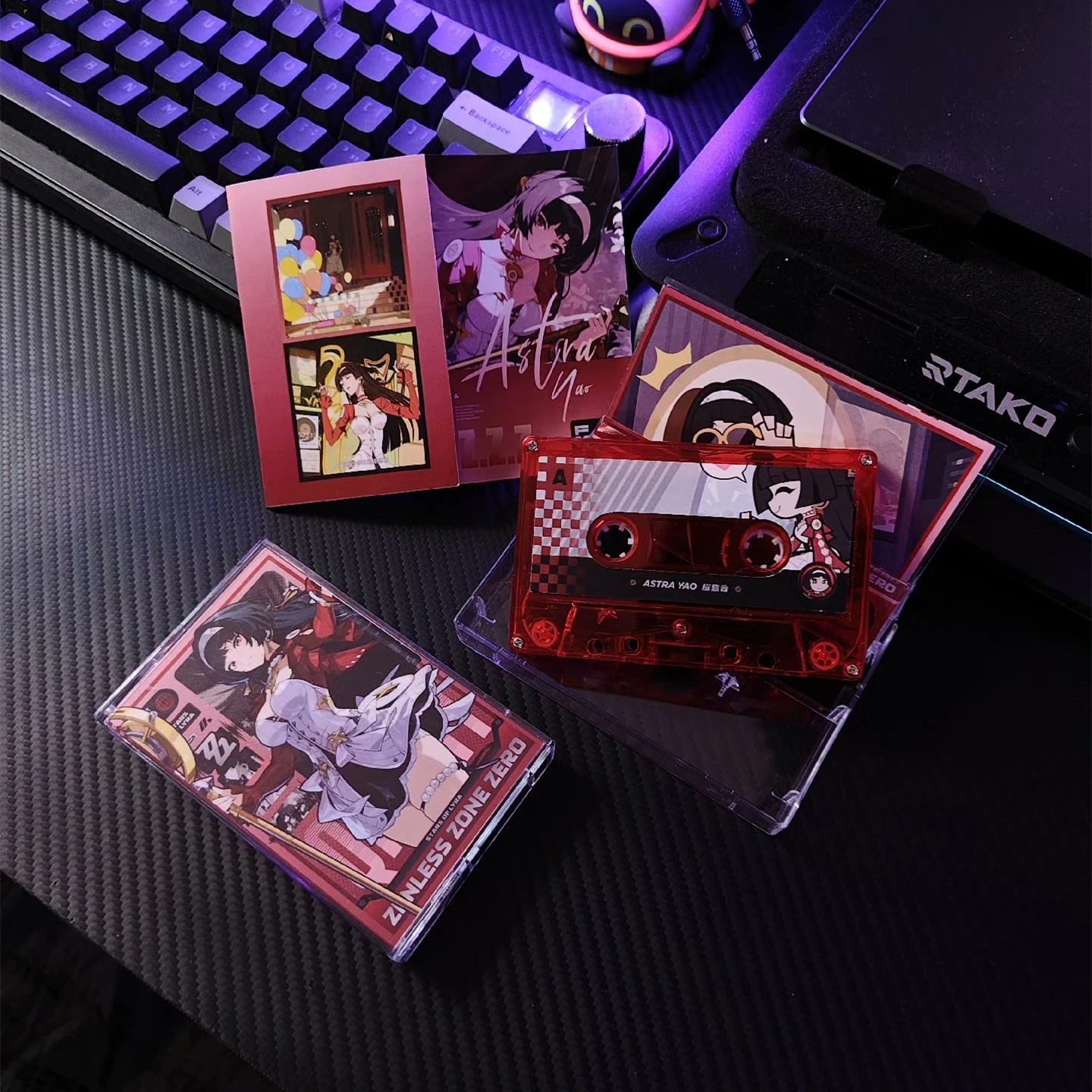 Game Zenless Zone Zero Endo Aya Music Tape Astra Yao OST Album