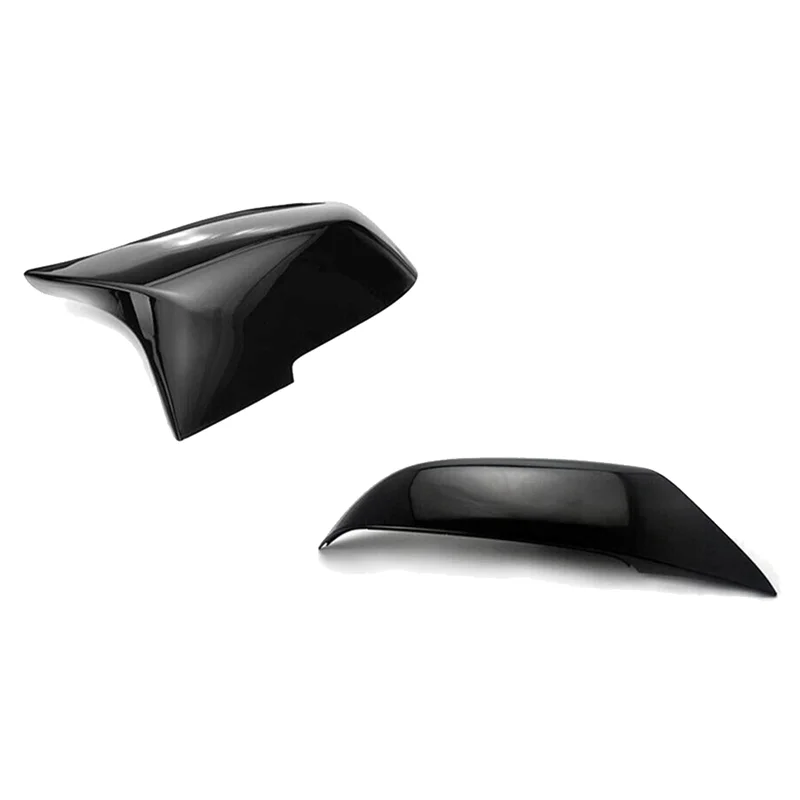 

Car Glossy Black Rearview Side Mirror Cover For BMW M2 F30 F20 I3 X1 Side Door Rearview Cover Caps Car Styling
