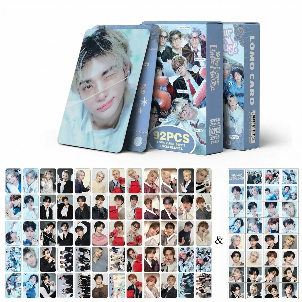 Kpop STRAY KIDS SKZ Merch Set Little House MV Themed Photo Card  Hot Selling Fan Accessories Ideal for Gift Personal Collection